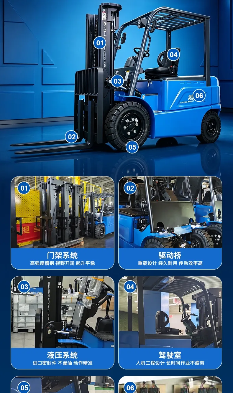 比亚迪6吨电动叉车(图5)